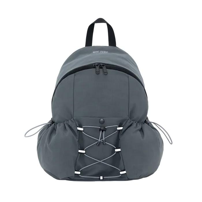 MINI STRING BACKPACK - GREEN GREY