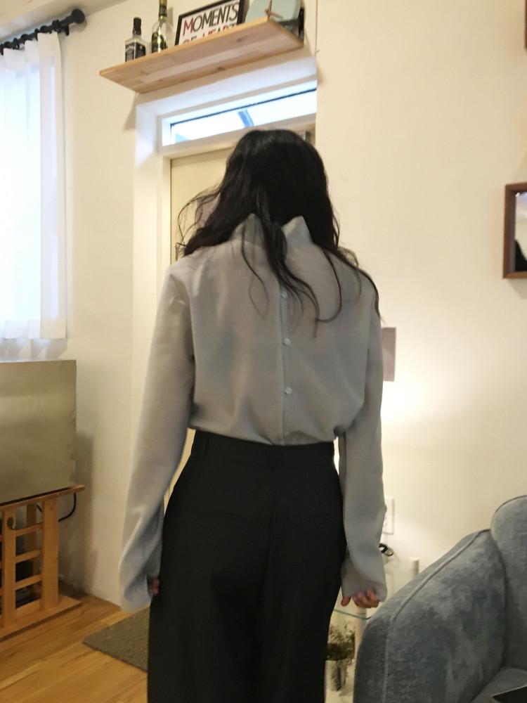 (10/2) HALF NECK BLOUSE 하프넥 블라우스