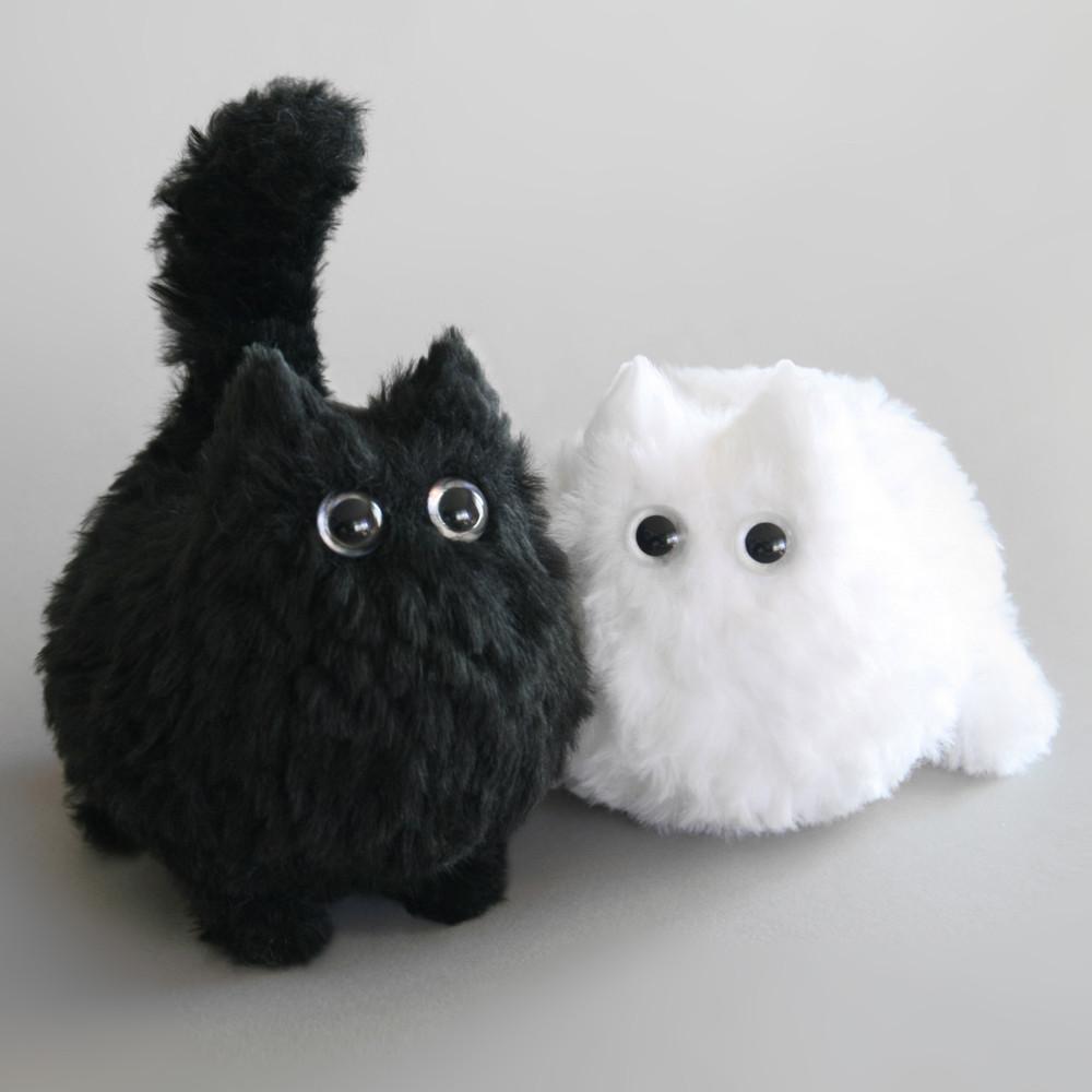 [빅베베즈] 코바늘인형 고양이 퐁당- 페이크퍼 도안(한글도안)