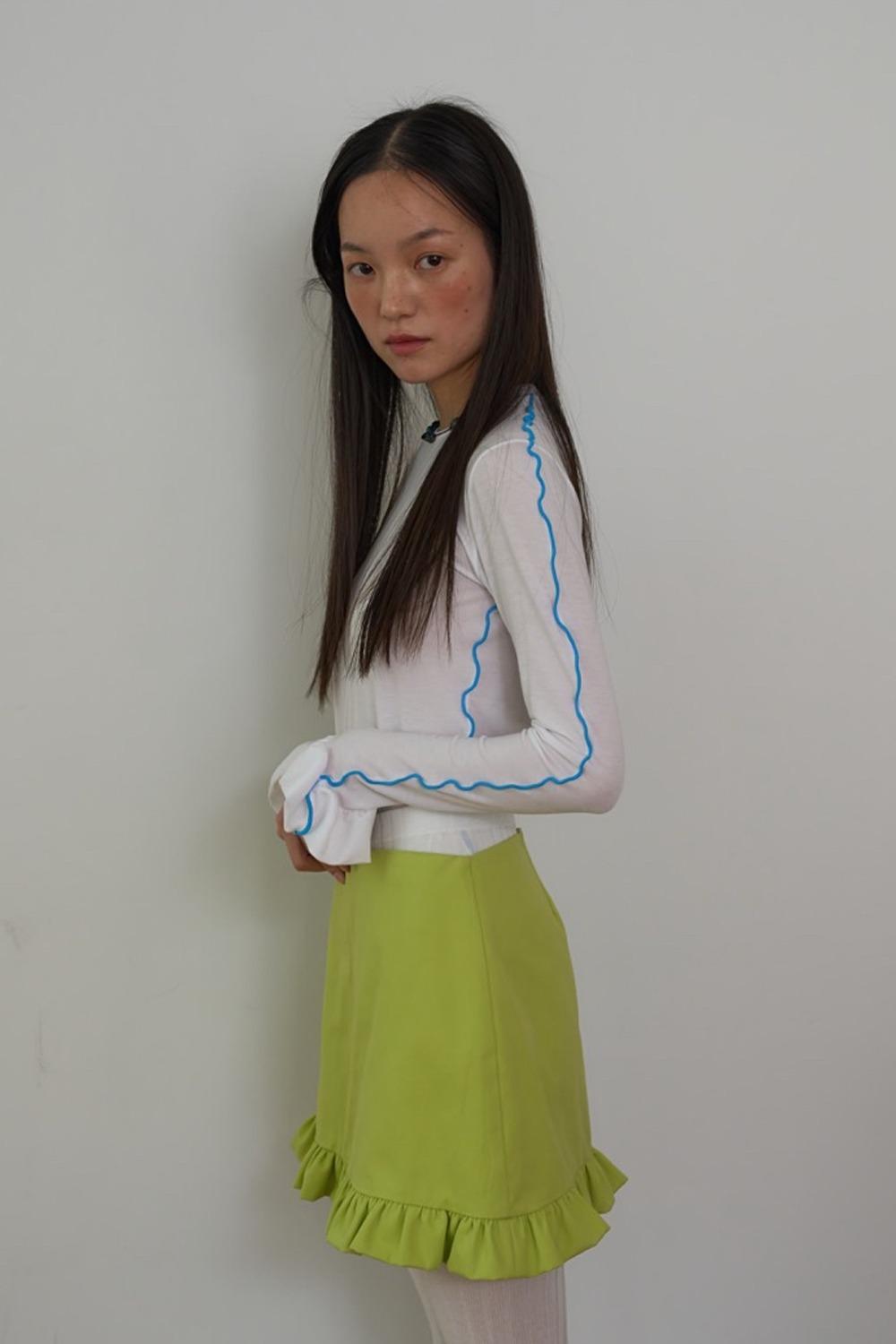 Sherbet Frill T-shirts / White