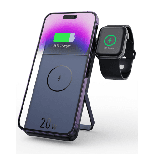 홈투홈 3in1 맥세이프 무선 보조배터리 10000mAh - 휴대폰/액세서리 | 쿠팡