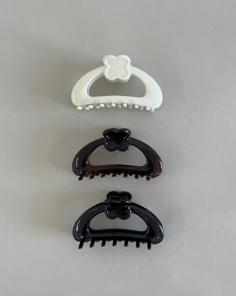 (ACC) Acetate hair pin - clover