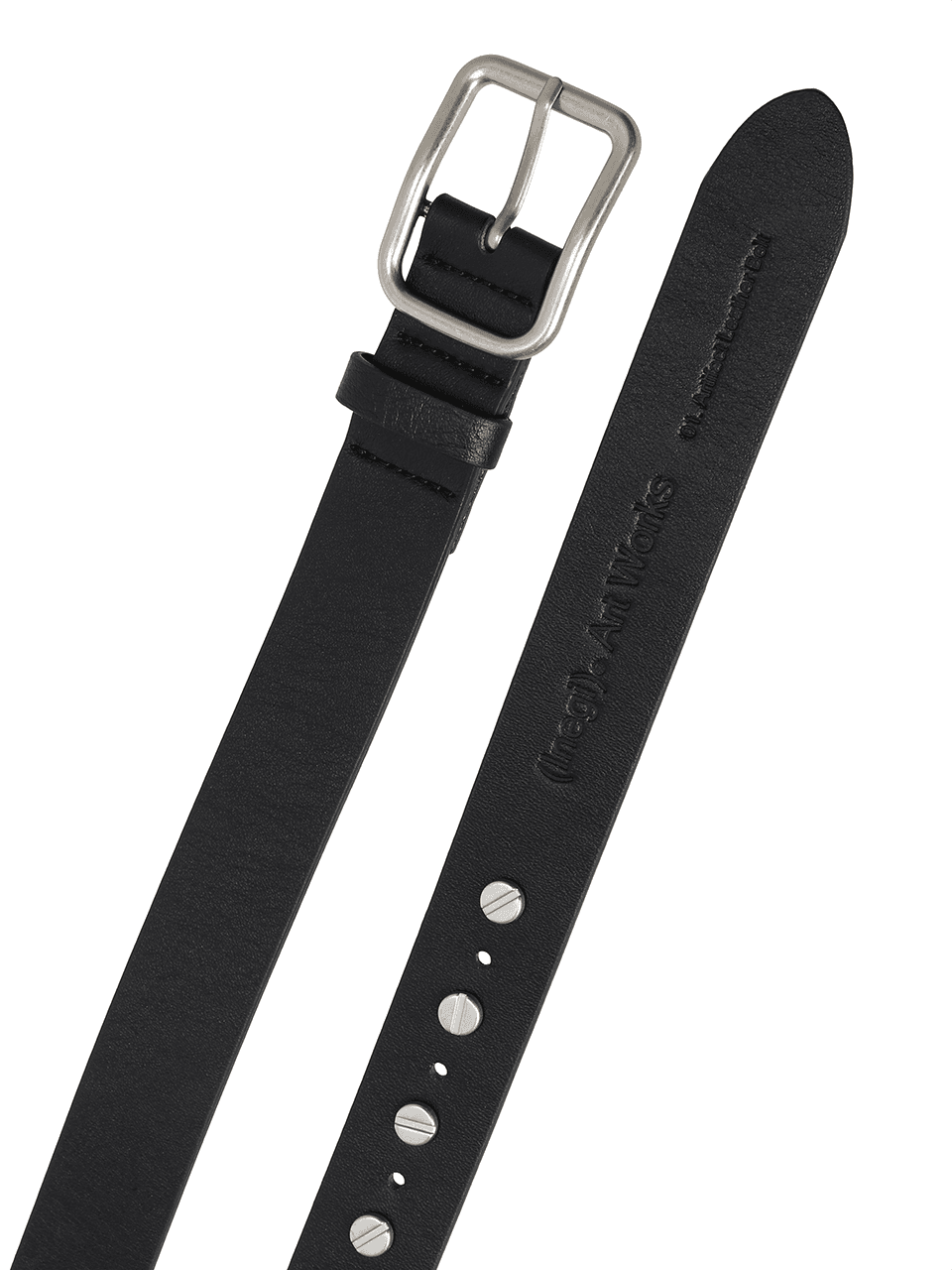 Artifact Leather Belt (black)
