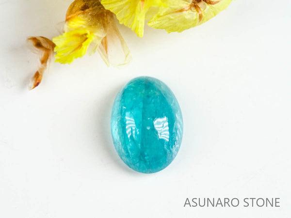 パライバトルマリン　カボション　ブラジル産　0.51ct   【220727-1026】