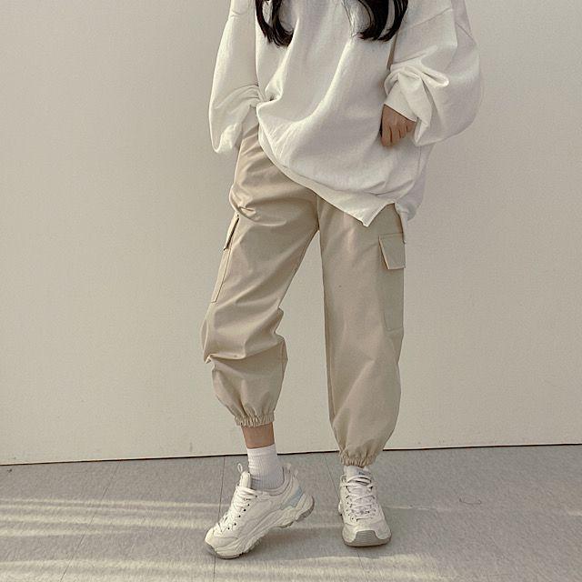 [힙한감성~] 리턴 카고 빅포켓 조거팬츠 4color_럽앤썸