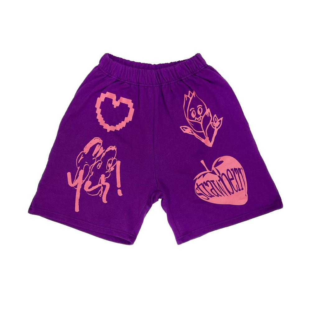 GRAPHIC SHORT_PURPLE