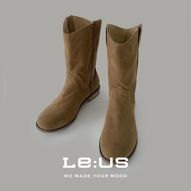 더르어스 (당일발송) [MADE] 저스트 미들 웨스턴부츠(3cm)