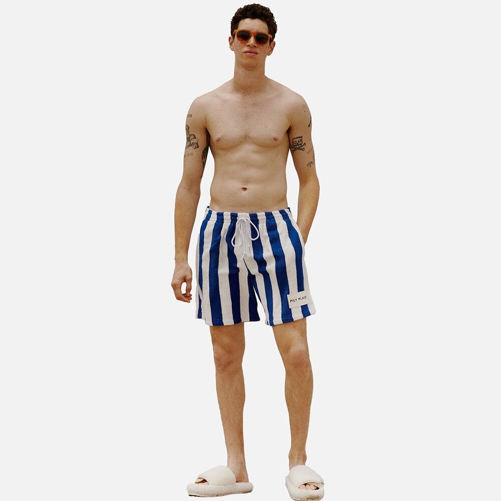 테리 쇼츠 Blue White