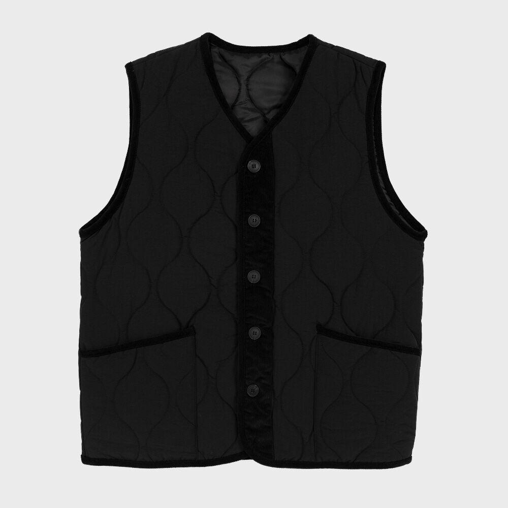 CB QUILTING VEST (BLACK)