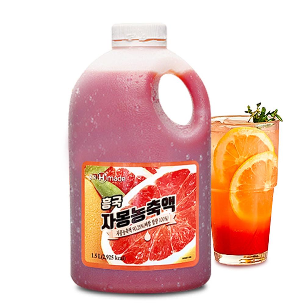 흥국 자몽 농축액1.5L [원산지:상세설명에 표시]