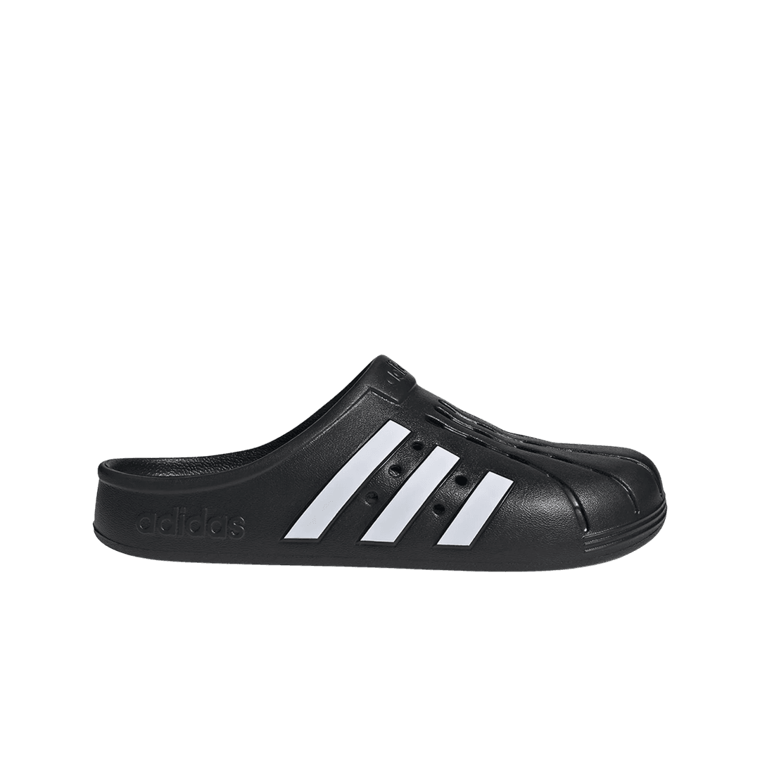 Adidas Adilette Clog Black White