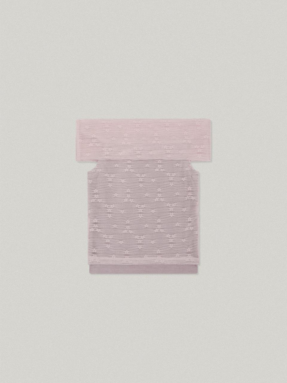 Fleur Lace Off Shoulder - Pink플뢰르 레이스 오프숄더