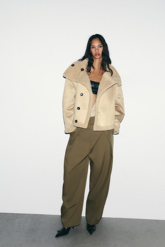 벌룬 플리츠 팬츠