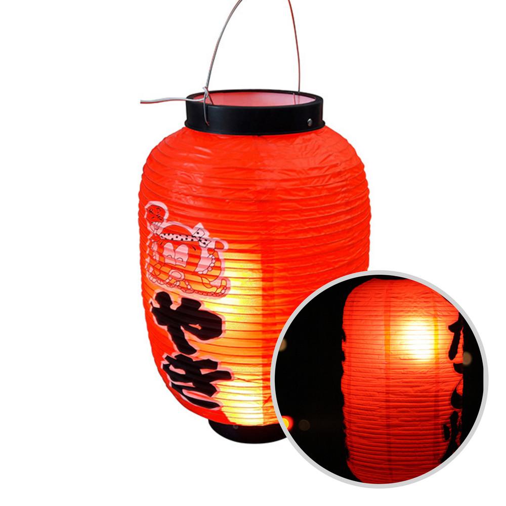 일제 타코야끼등 빨간색 일본등 이자카야 홍등