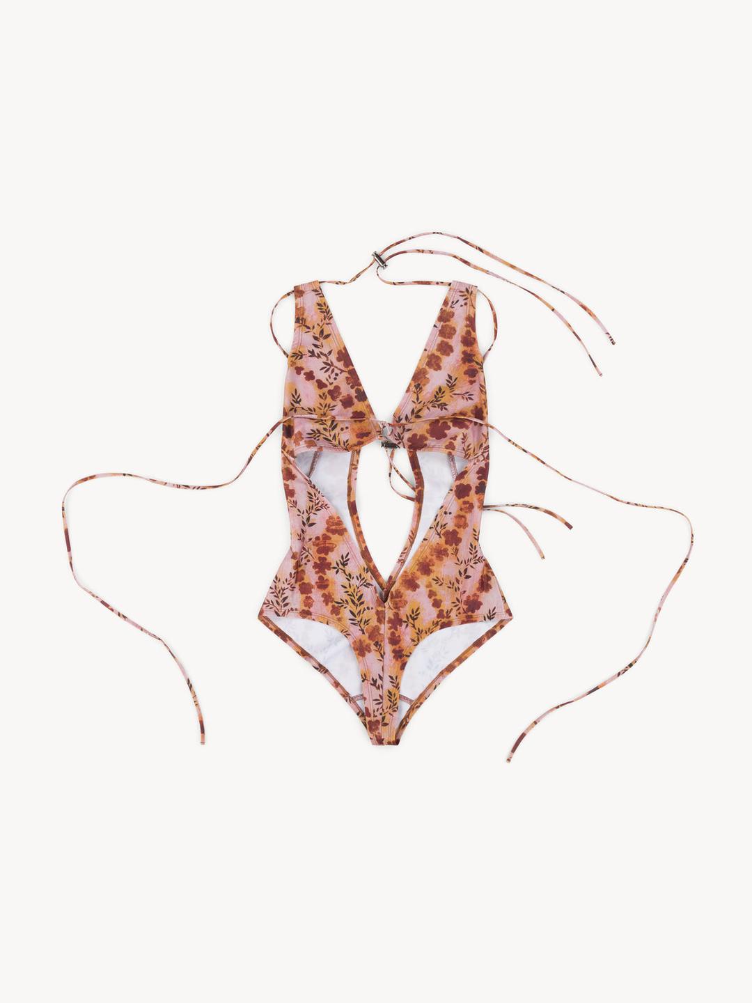 Amber Swimsuit Chain Floral - S