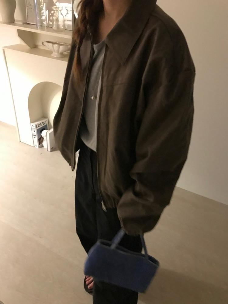 빈티지 브이 자켓 (2col)