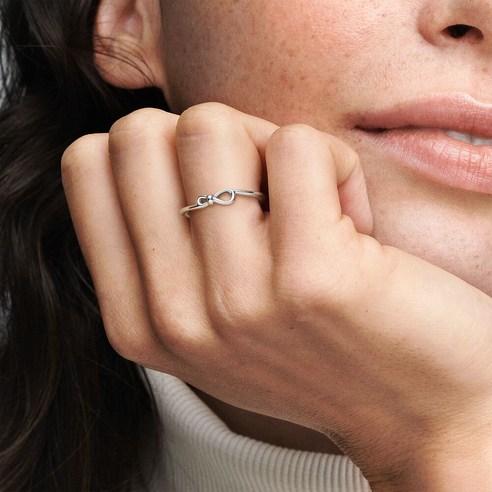 198898C00 women's ring 인피니티 노트 실버 반지