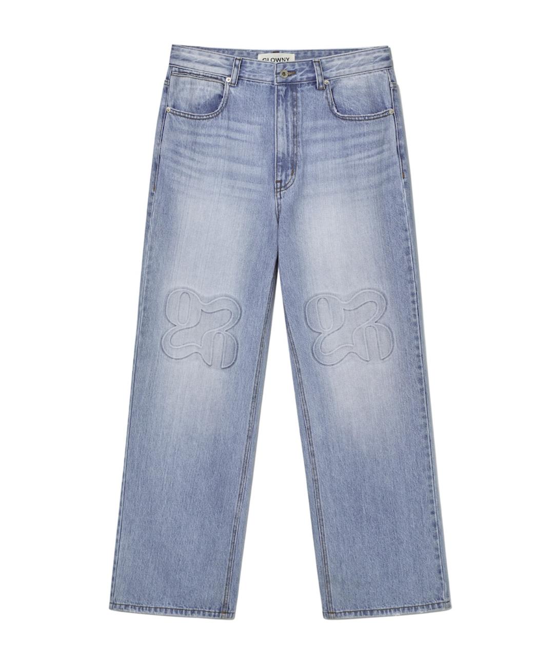 BOSTON EMBO JEANS (BLUE)