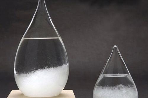 기상예측 유리병 템포드롭(Strom Glass)