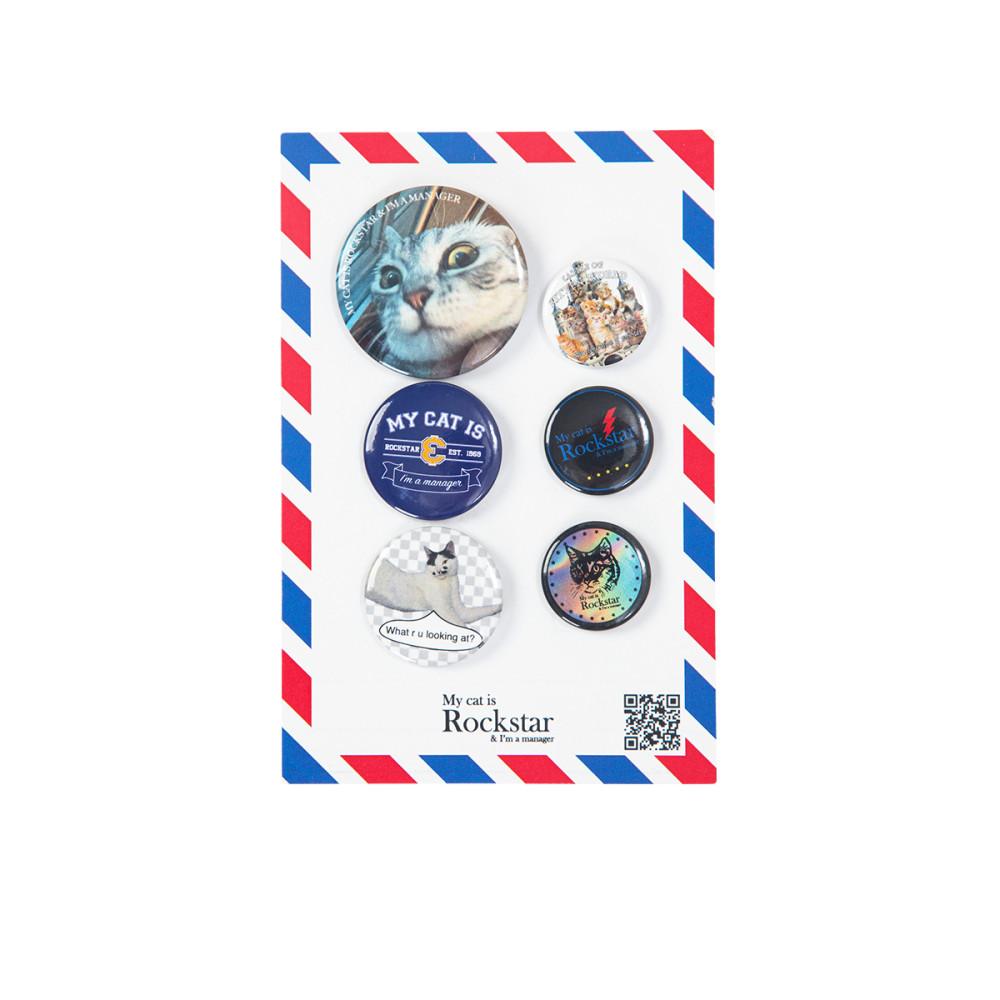 조거쉬 브로치 JOEGUSH 락스타 #2 핀뱃지 패션 액세서리 배찌