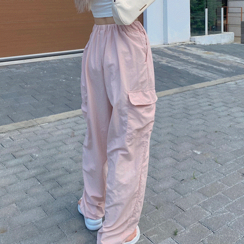 [Y2k힙핏🔥]Hippie cargo wide pt 바캉스!