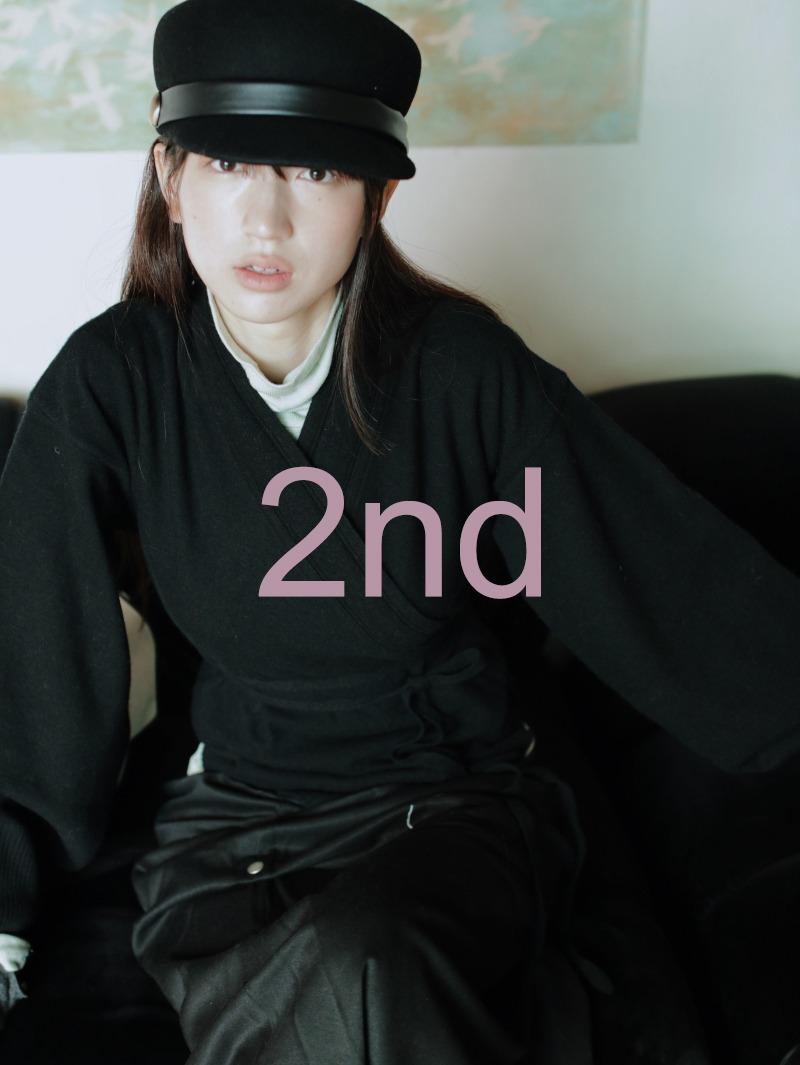 2nd [ 매 호 ] 저고리 - black