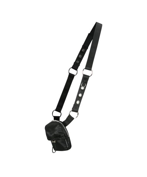 하네스 포켓 크로스 백 aaa412u(BLACK)