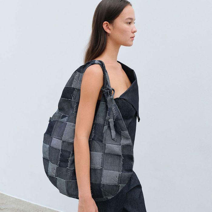 PATCHWORK DENIM BAG
