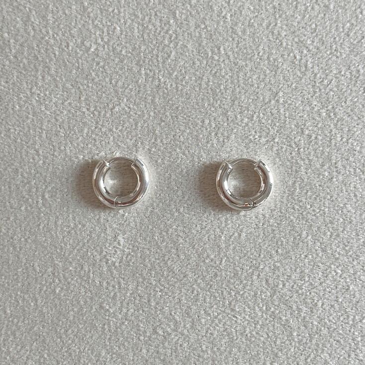 EVERYDAY HOOP (S) SILVER