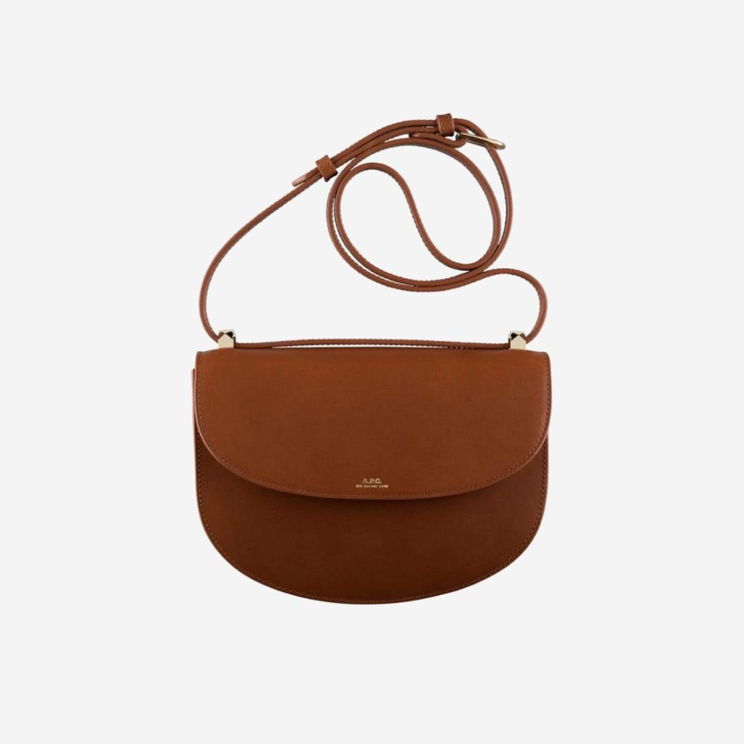 A.P.C. Geneve Bag Nut Brown