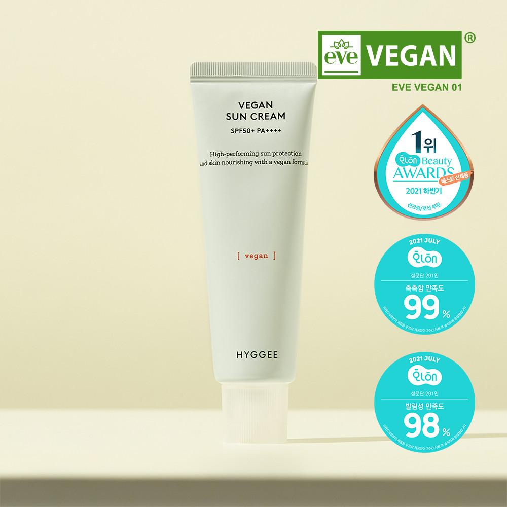 휘게 비건 선크림 50ml [SPF50+PA++++] 유기자차