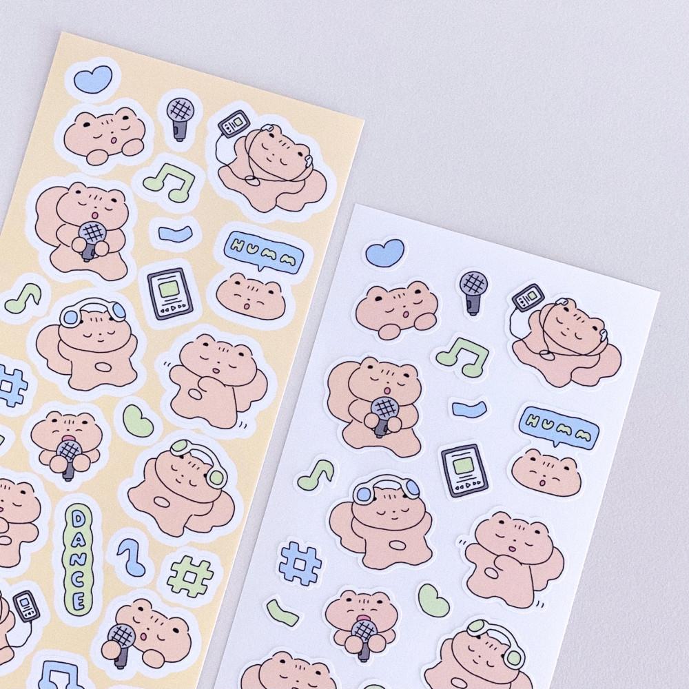 [포포숲] 노래좋아! 스티커