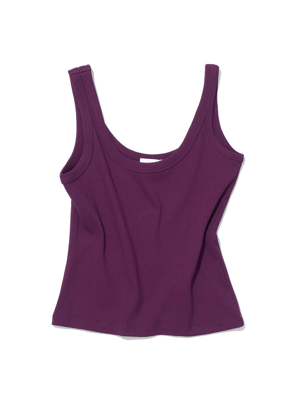 [WOMEN] PWC UNBALANCE STRAP SLEEVELESS_PLUM