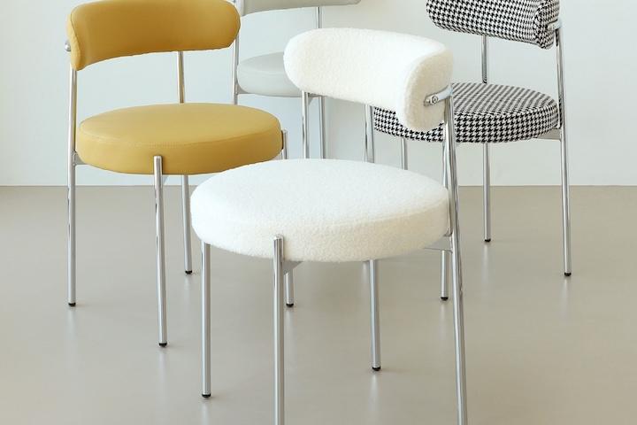 스위터 인테리어 미드센츄리모던 디자인 카페 식탁의자 7colors