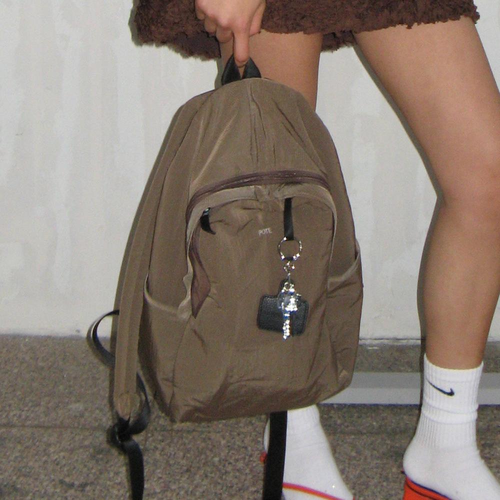 0002 HideSlot Classic Backpack _Mocha