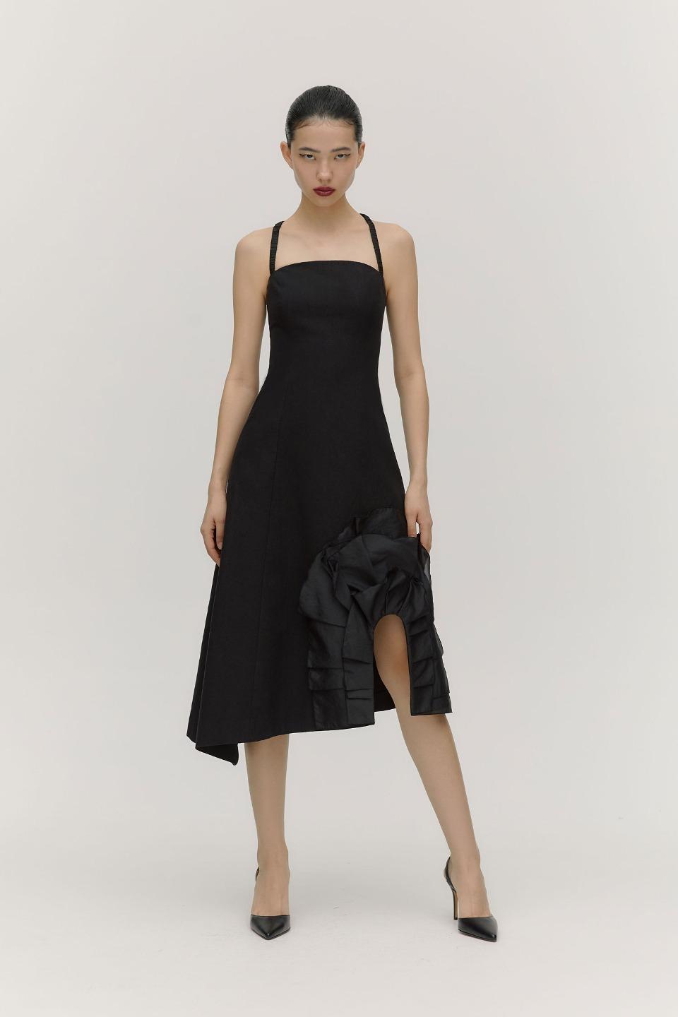 [Custom Order] Collage Midi-Dress