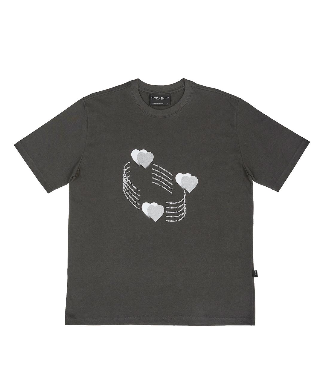 [Exclusive] TWIST T-SHIRT (CHARCOAL)