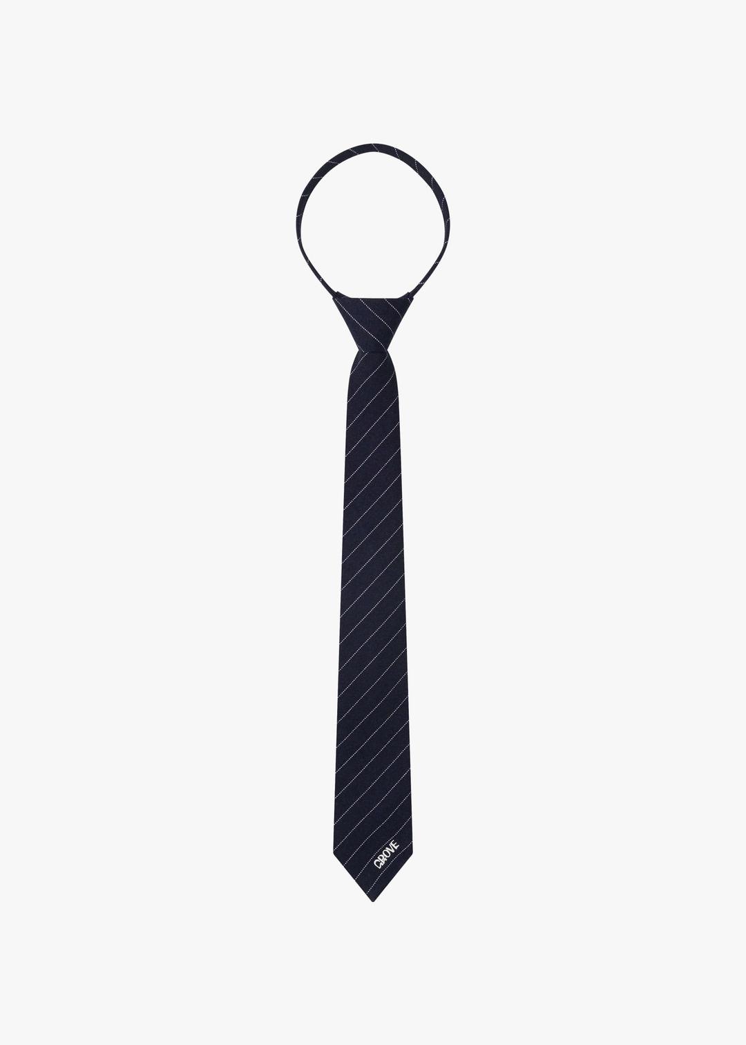 GROVE EMBROIDERY TIE [4COLOR]