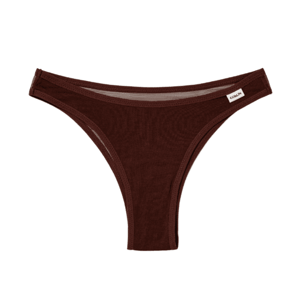 Mesh Cheeky Panty (Espresso)