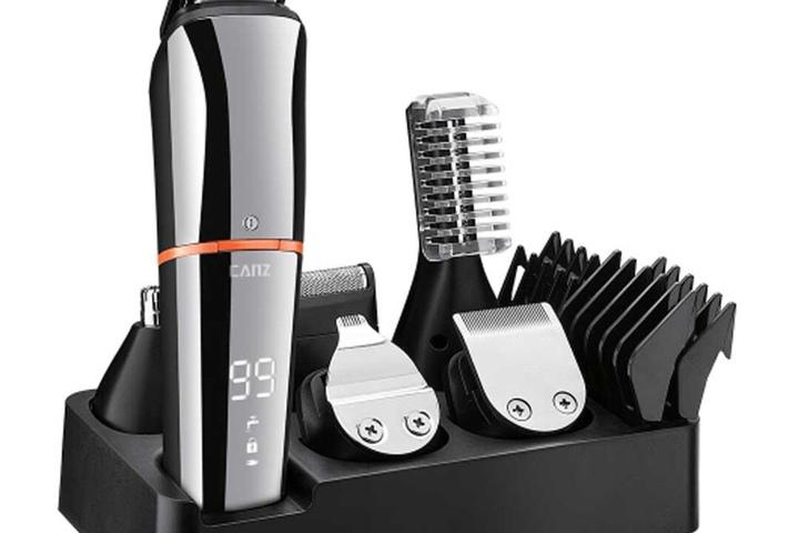 CANZ 6종 남자바리깡 가정용 이발기 셀프미용 바버 면도 코털제거기 제모