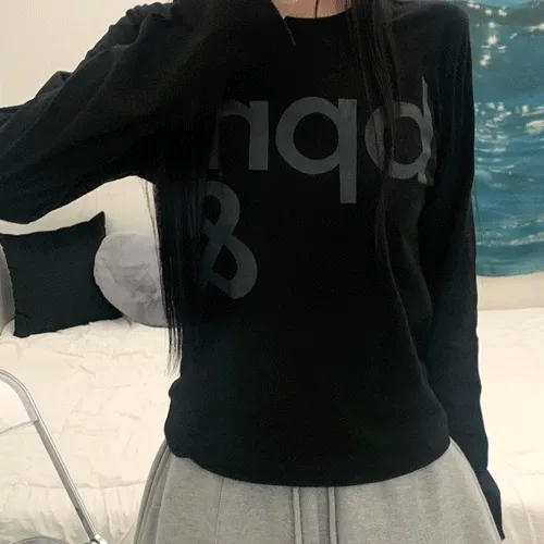 bpm& long sleeved tee (3color)