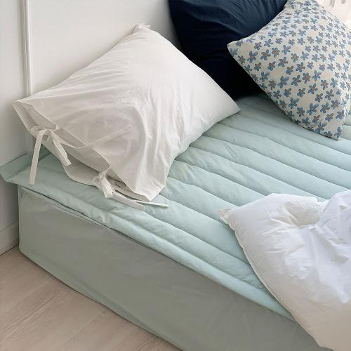 [라튤립] 리브 60수 고밀도 밴딩패드_9 colors S SS Q K