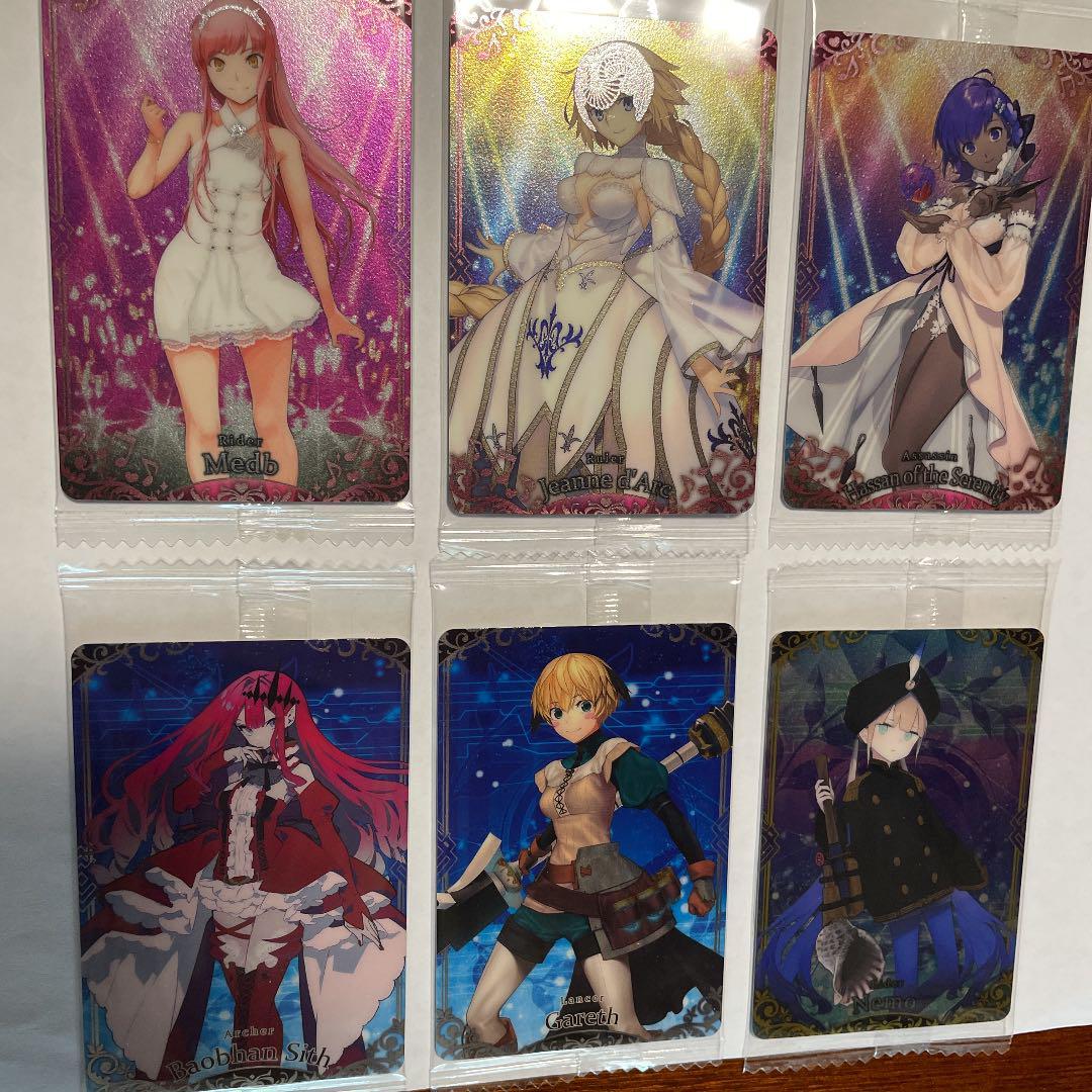 Fateウエハース11 カード　CR3枚、R3枚