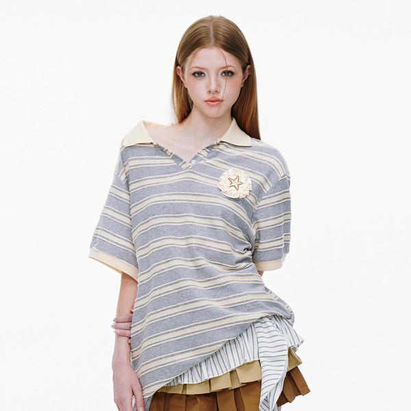 Loose Fit Stripe T-shirt