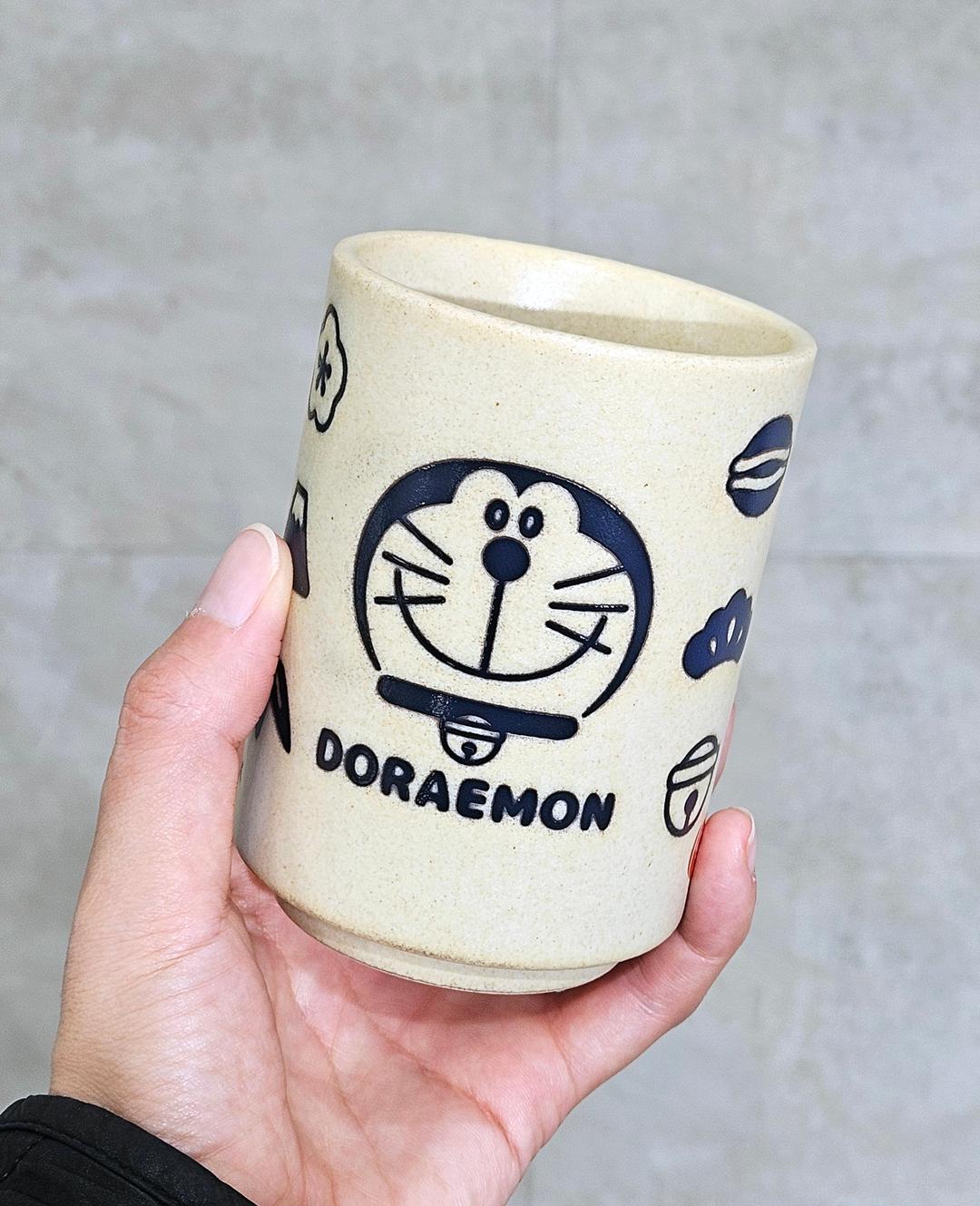 도라에몽 미래백화점 캐릭터 도자기 찻잔 280ml (A)