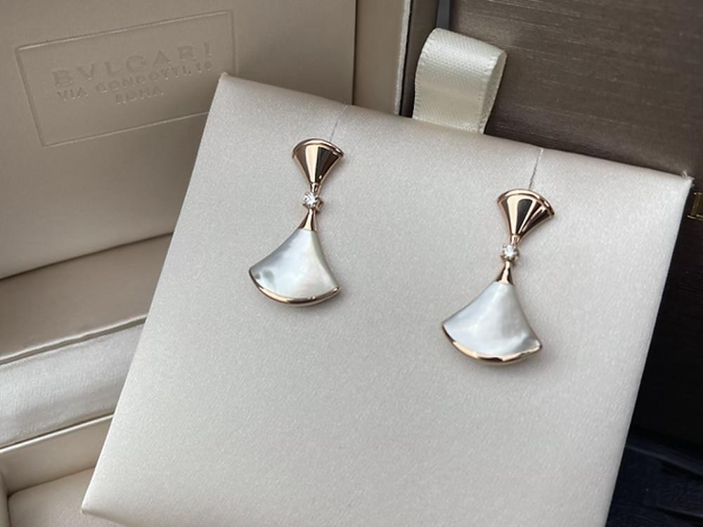 [국내백화점제품] 불가리 디바스드림 다이아 파베 귀걸이 18K 357513