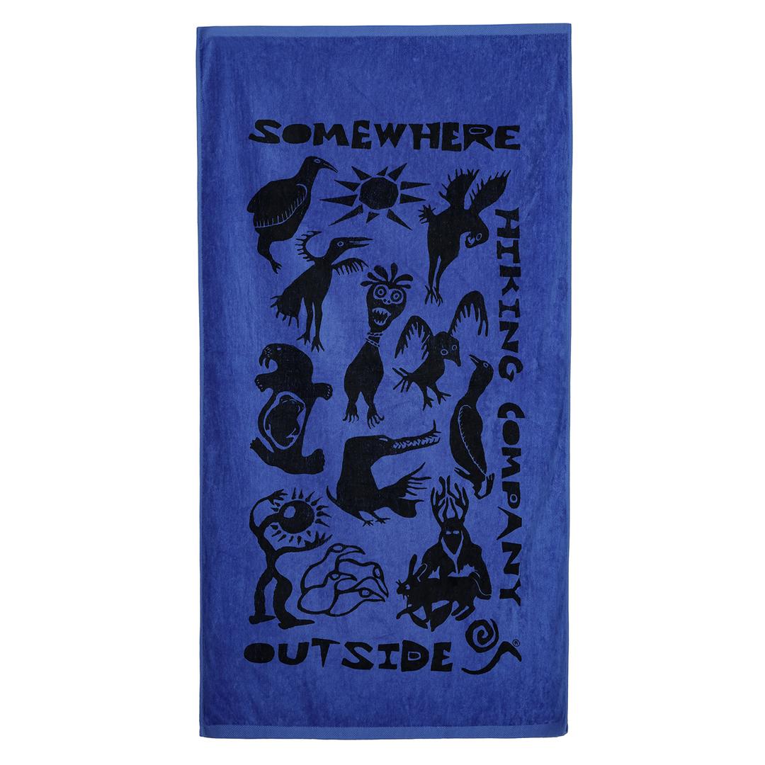 S.O.H.C. Beach Towel_12USE912 BLUE