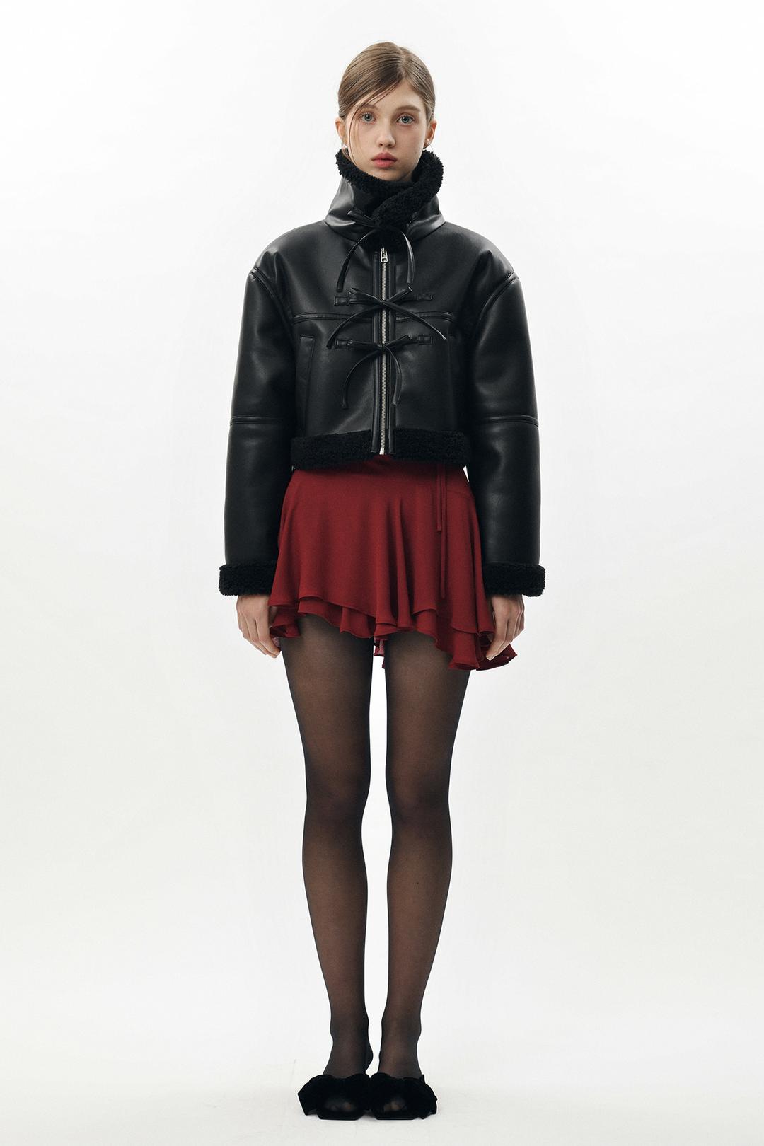 [12/19~] LUCY MUSTANG JACKET black