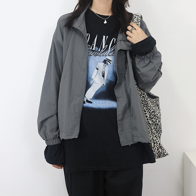 [주문폭주/필수소장]바스락 스트릿 아노락 스트링 바람막이 야상점퍼 7color