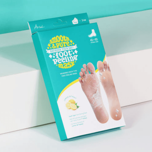 아리얼 [👣2매입👣] 스무스 앤 퓨어 풋 필링 마스크